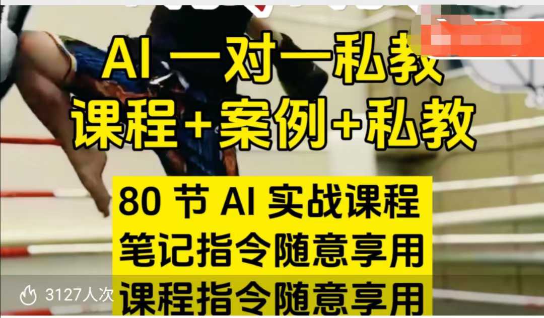 AI指令实战课，课程+案例，80节AI实战课程，笔记指令随意享用，课程指令随意享用(更新26年3月)-夜猫资源俱乐部