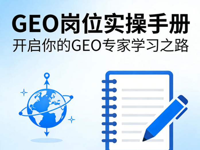 GEO岗位实操手册，开启你的GE0专家学习之路-夜猫资源俱乐部