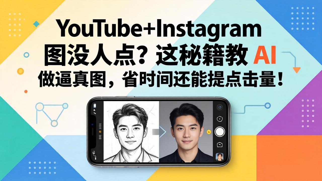 YouTube+Instagram图没人点？这秘籍教 AI 做逼真图，省时间还能提点击量-夜猫资源俱乐部